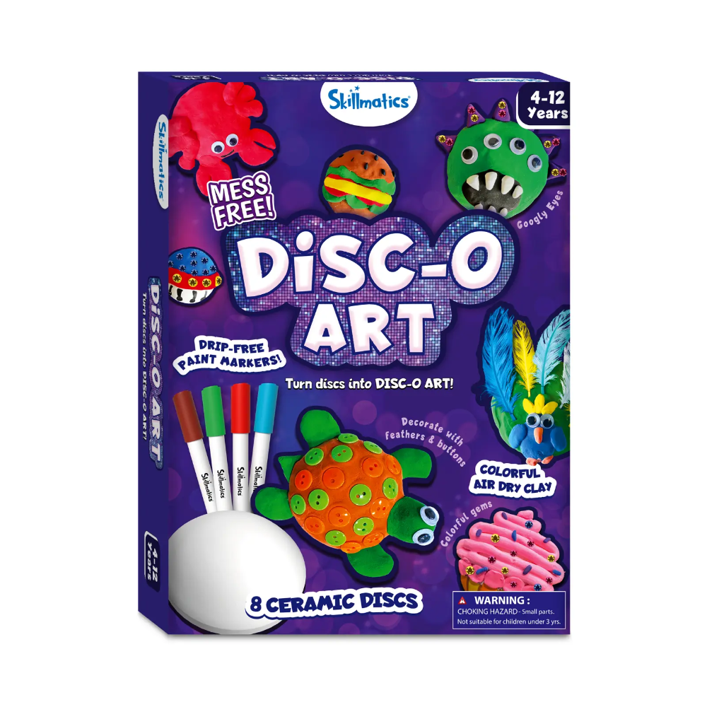 Skillmatics Art & Craft Activity - Disc-O Art