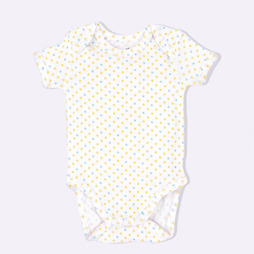 Cotton Bug Half Sleeves Romper Set of 3 - Dragonfly