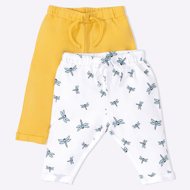 Cotton Bug Pants - Dragonfly (Set of 2)