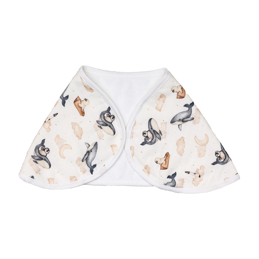 Cugo Bamboo Cotton Muslin Burp Cloth