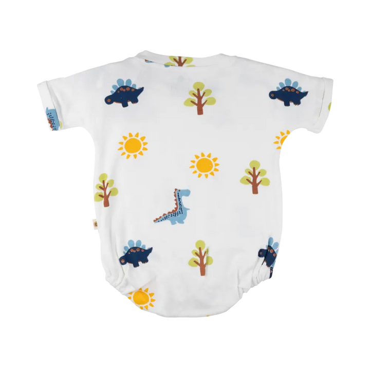 Dulaar Organic Cotton Onesie - A Day with Dinos