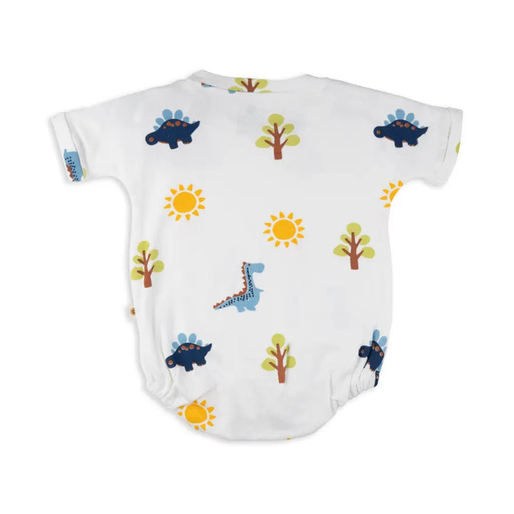 Dulaar Organic Cotton Onesie - A Day with Dinos