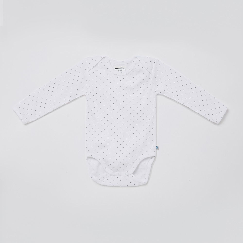 Cotton Bug Full Sleeves Romper - Set of 3 - Elephant