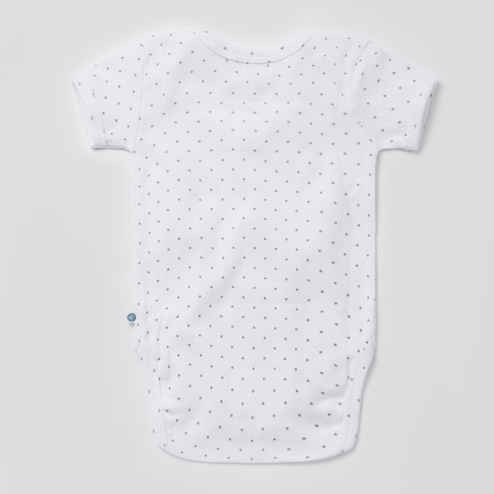 Cotton Bug Half Sleeves Romper - Set of 3 - Elephant