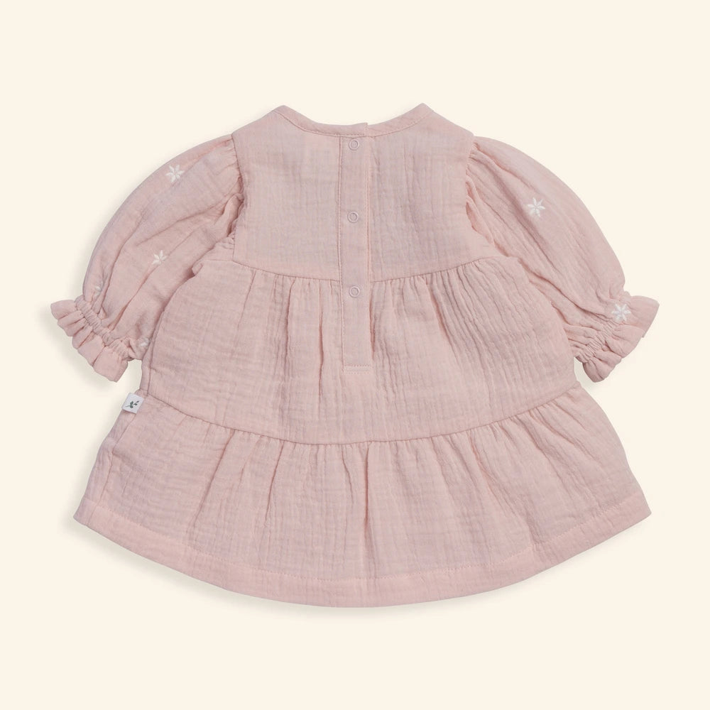 Tiny Twig Lotus Emb Dress