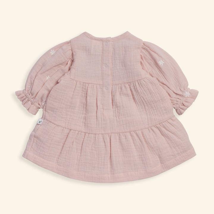 Tiny Twig Lotus Emb Dress