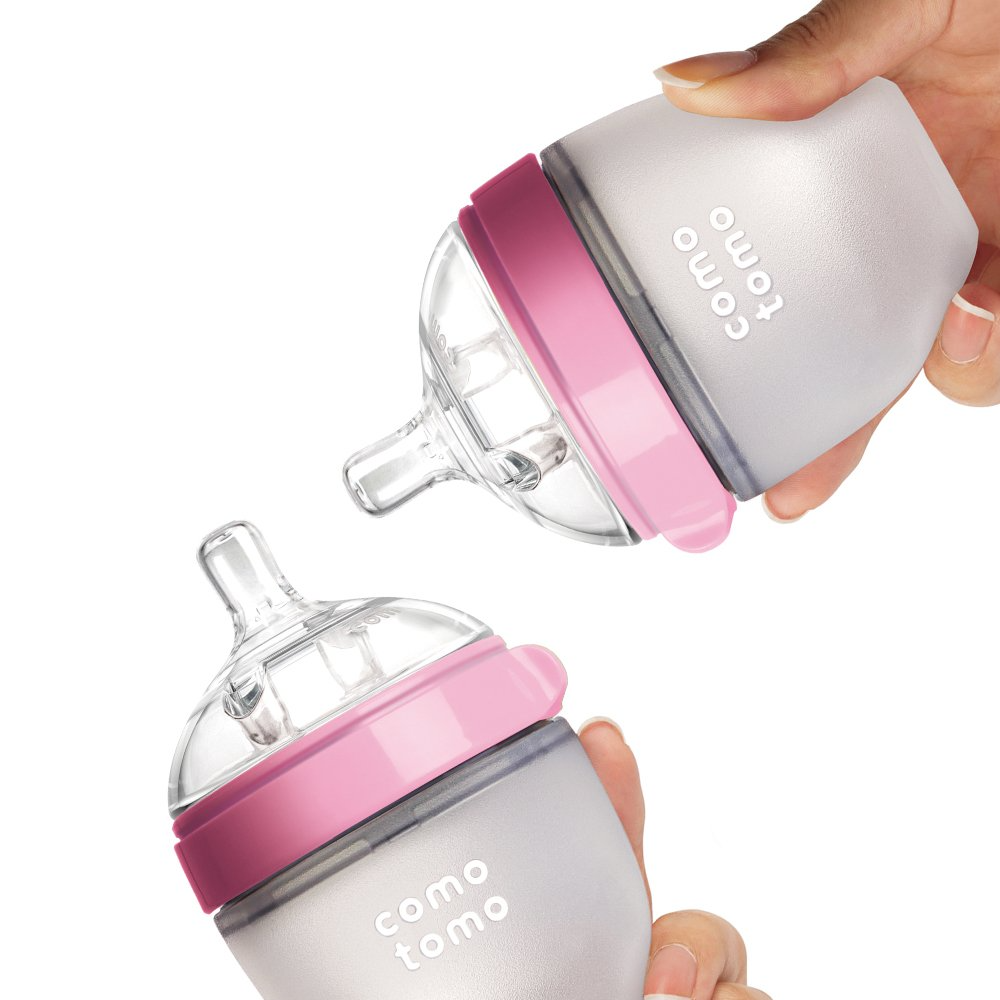 Comotomo Silicone Feeding Bottle - 150ml (Twin Pack)