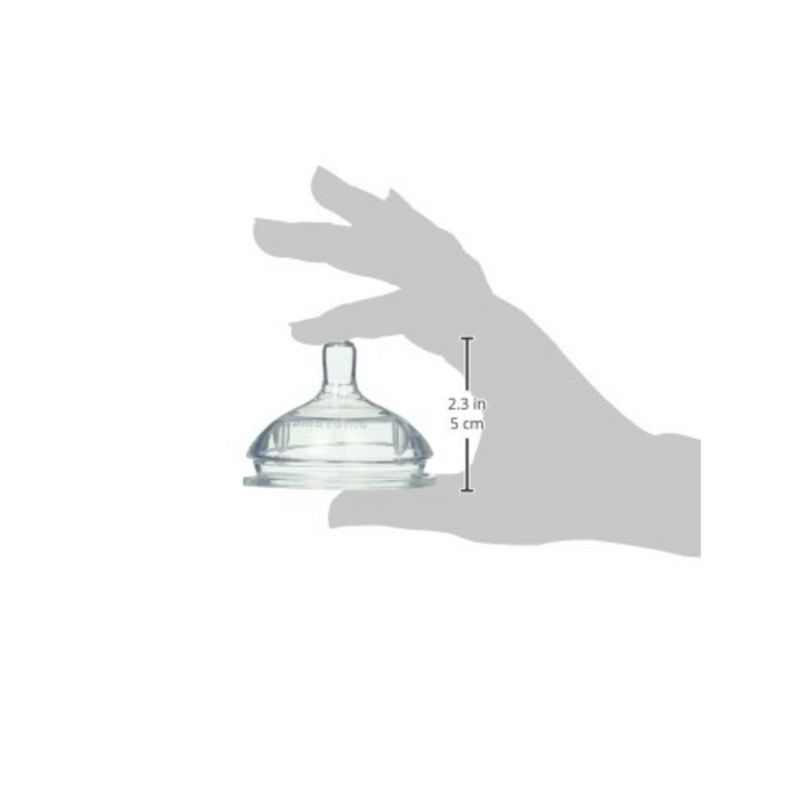 Comotomo Replacement Silicone Nipple, Slow Flow (0-3 months, 2 count)