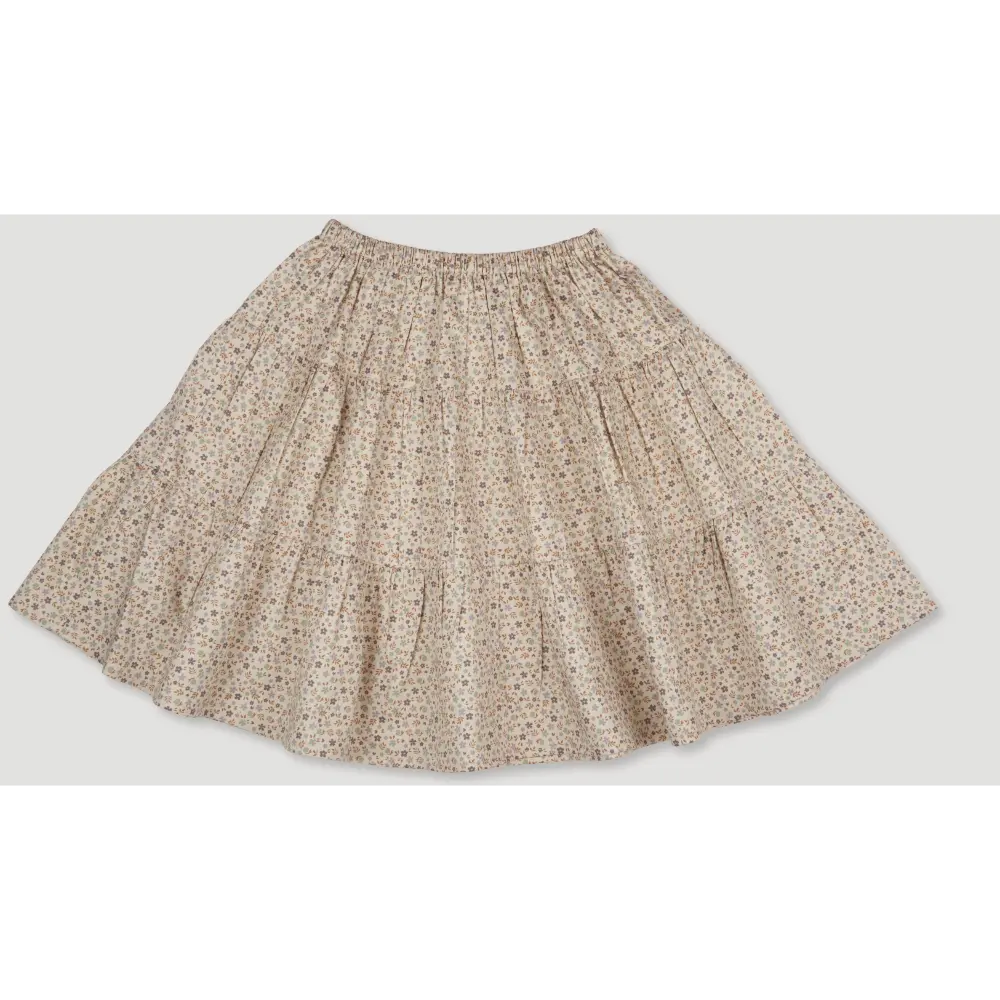 Early Sunday Victoria Skirt - Miny Flowers Print
