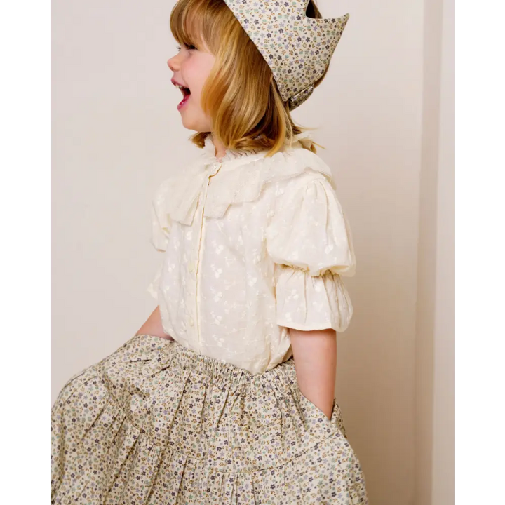 Early Sunday Victoria Skirt - Miny Flowers Print