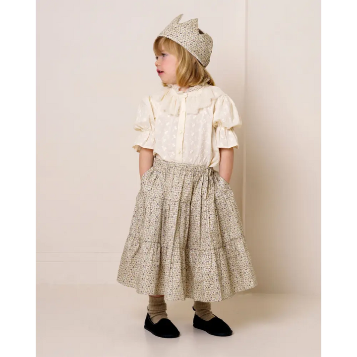 Early Sunday Victoria Skirt - Miny Flowers Print