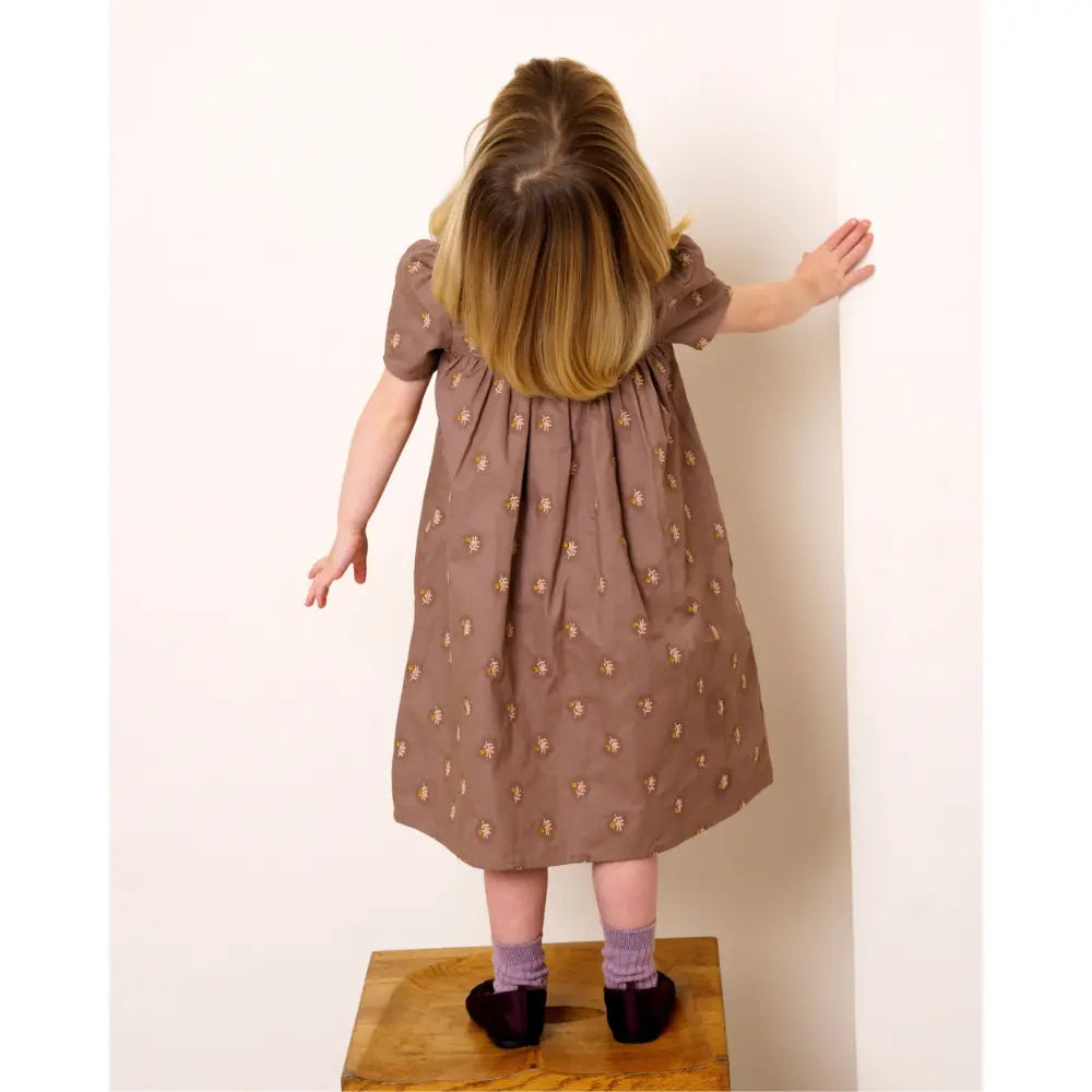 Early Sunday Erika Dress - Bark - 02Y