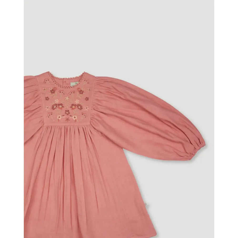 Early Sunday Belle Dress - Rose - 04Y