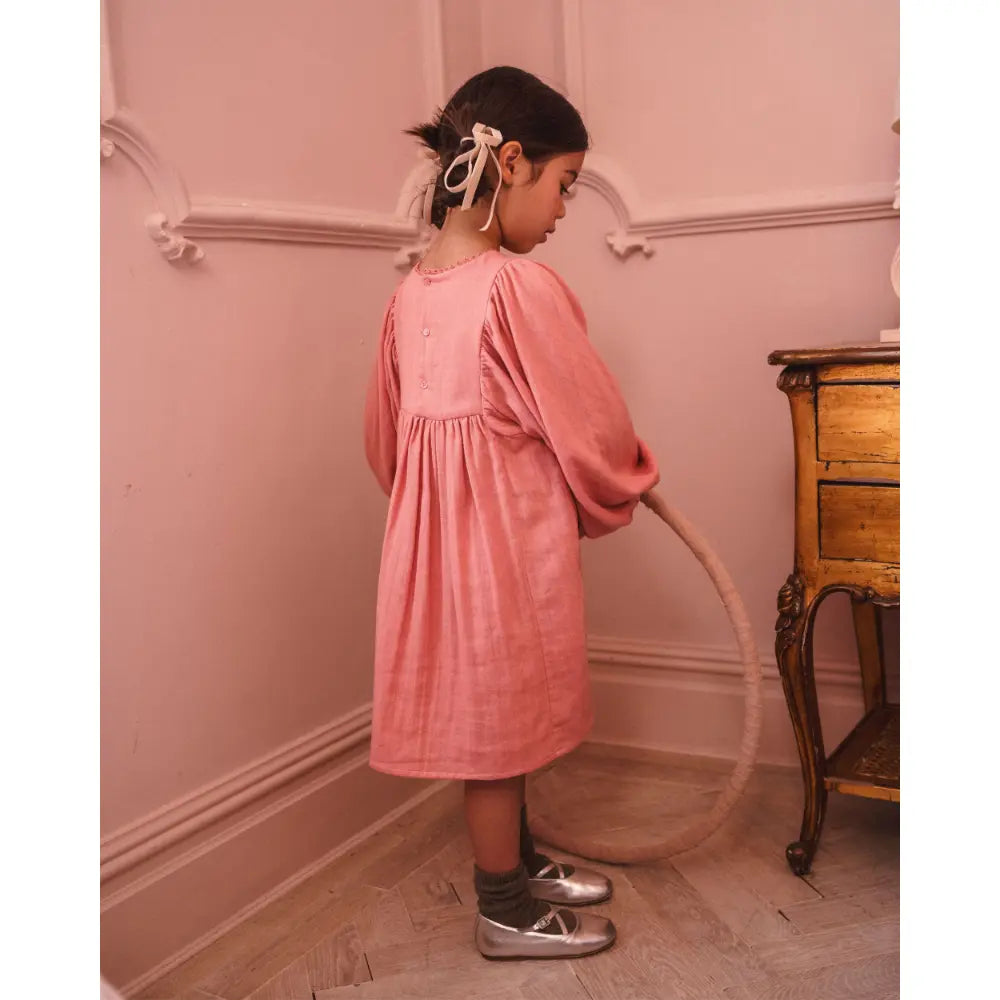 Early Sunday Belle Dress - Rose - 03Y
