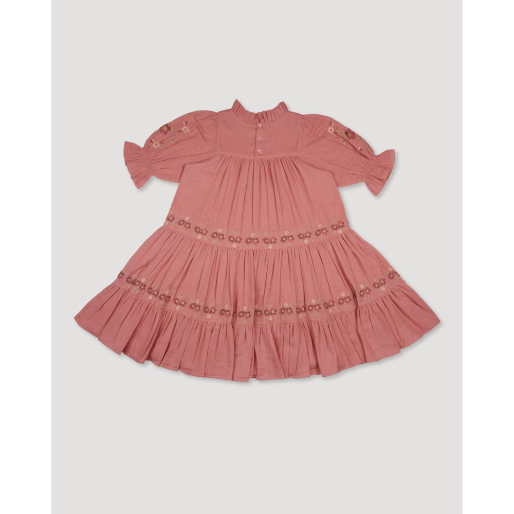 Early Sunday Lilly Dress - Rose - 03Y