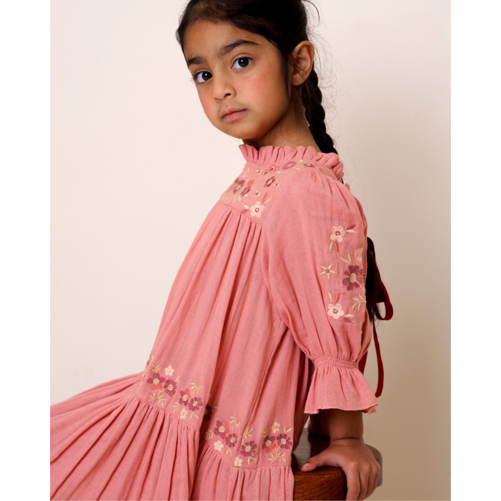 Early Sunday Lilly Dress - Rose - 03Y