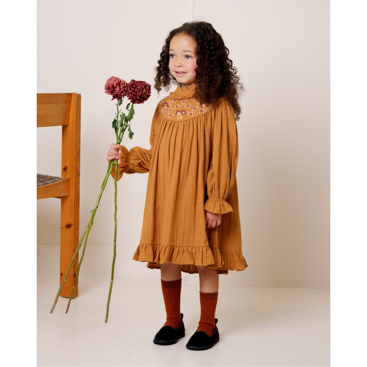 Early Sunday Penelope Dress - Almond - 03Y