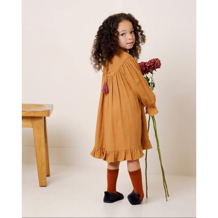 Early Sunday Penelope Dress - Almond - 02Y