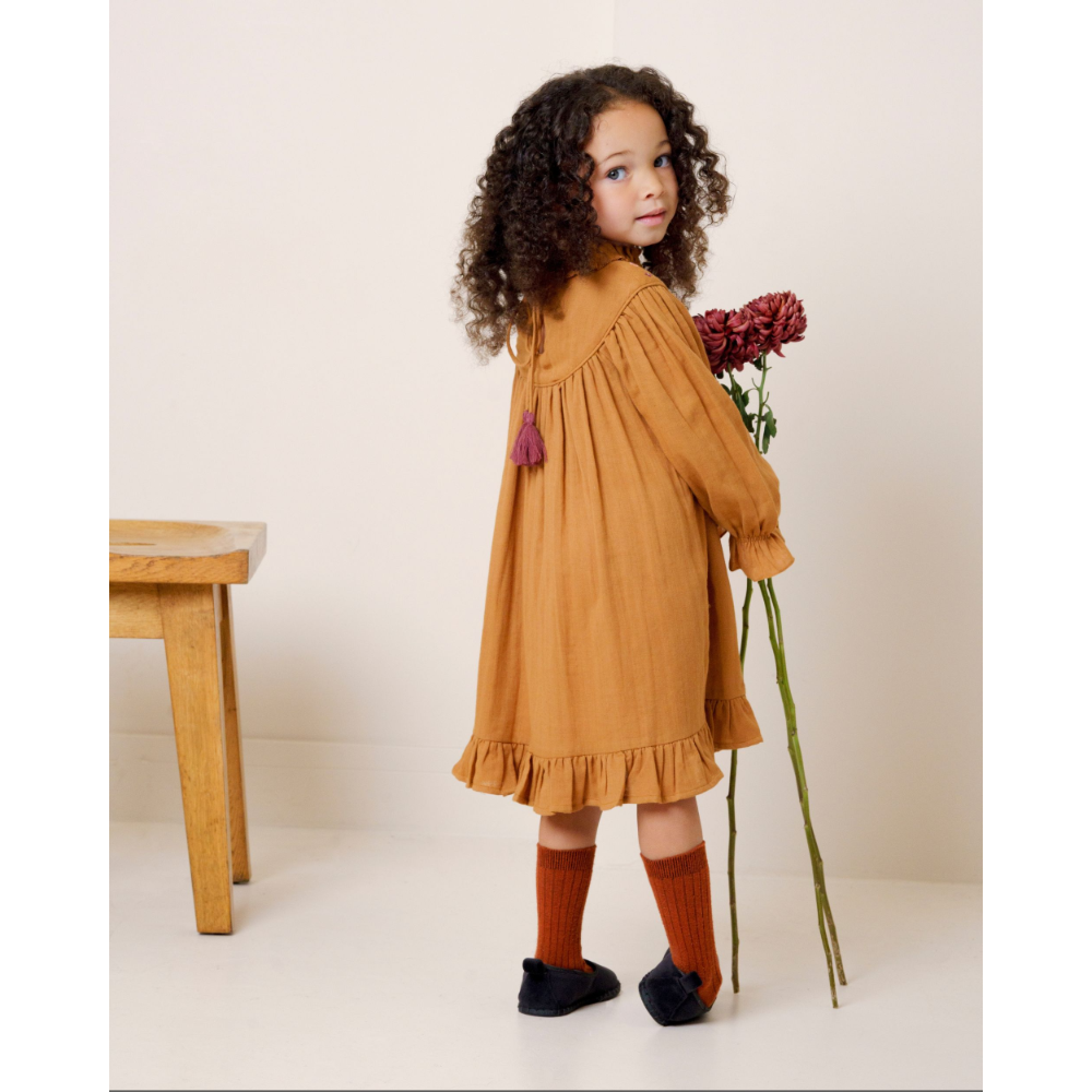 Early Sunday Penelope Dress - Almond - 03Y
