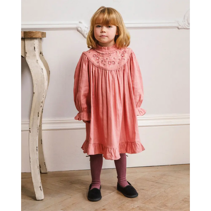 Early Sunday Penelope Dress - Rose - 05Y