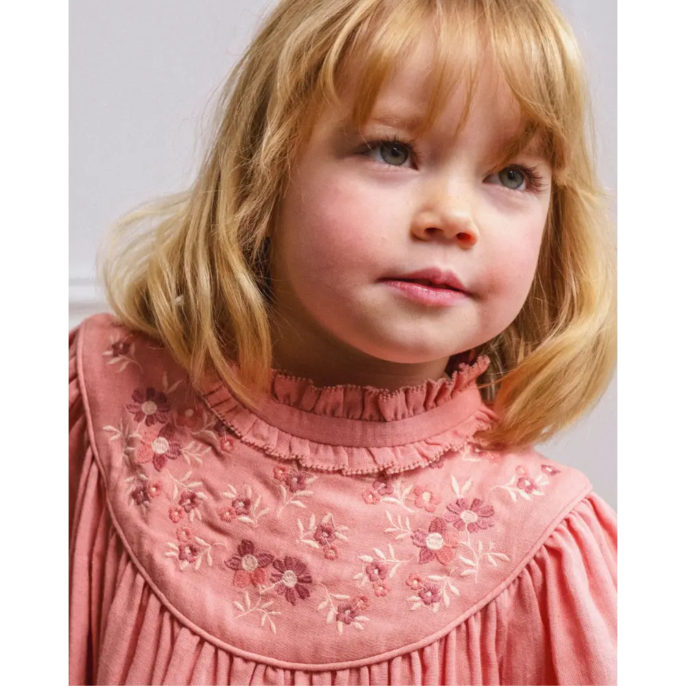 Early Sunday Penelope Dress - Rose - 04Y