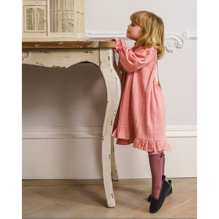 Early Sunday Penelope Dress - Rose - 05Y