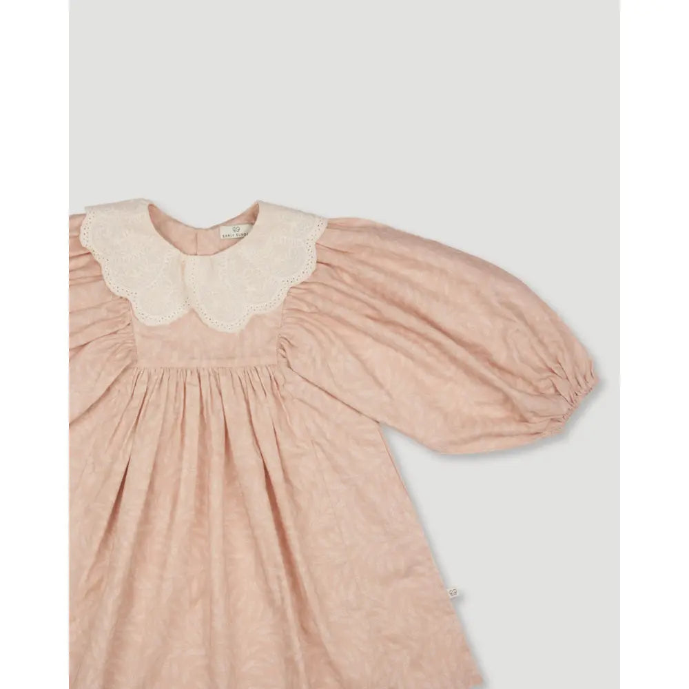 Early Sunday Belle Dress - Feather print - 03Y