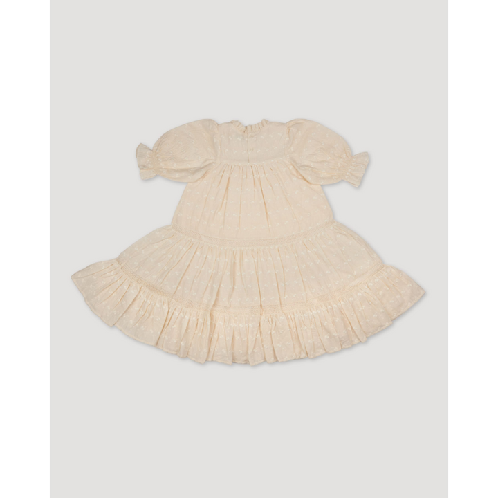 Early Sunday Lilly Dress - Hazelnut Cream - 02Y