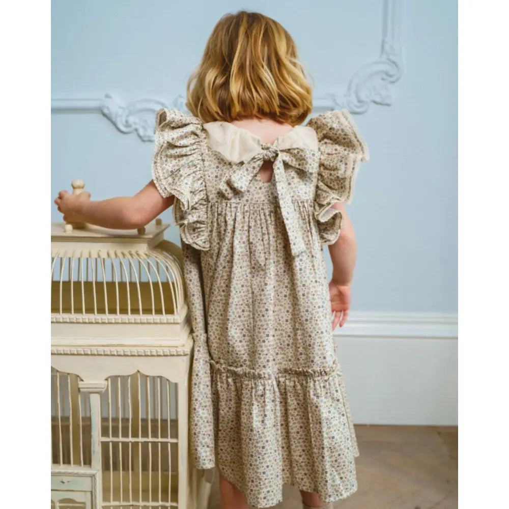 Early Sunday Aurelia Dress - Miny Flowers print - 05Y