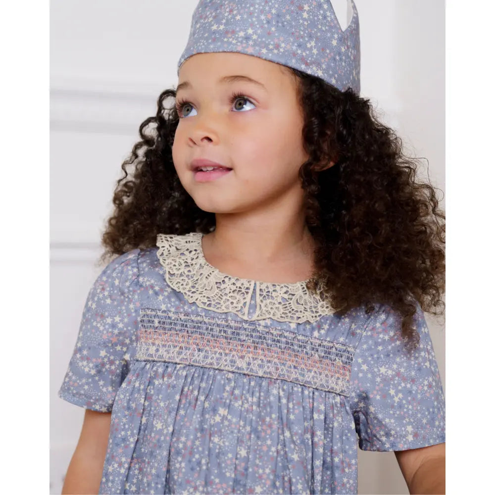 Early Sunday Erika Dress - Celestial print - 02Y