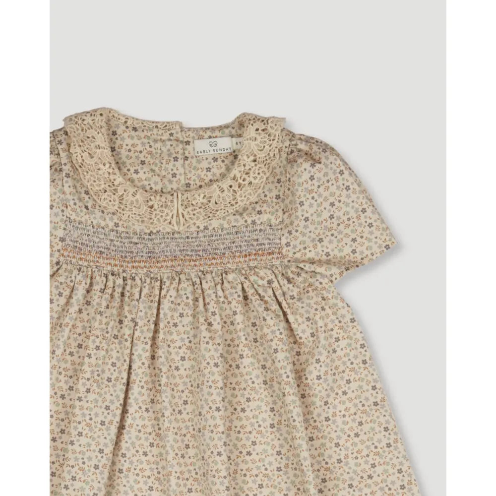 Early Sunday Erika Dress - Miny Flowers print - 03Y