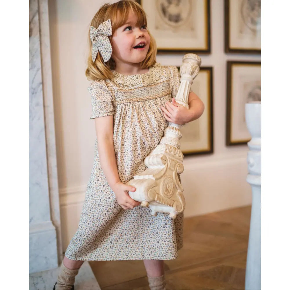 Early Sunday Erika Dress - Miny Flowers print - 02Y