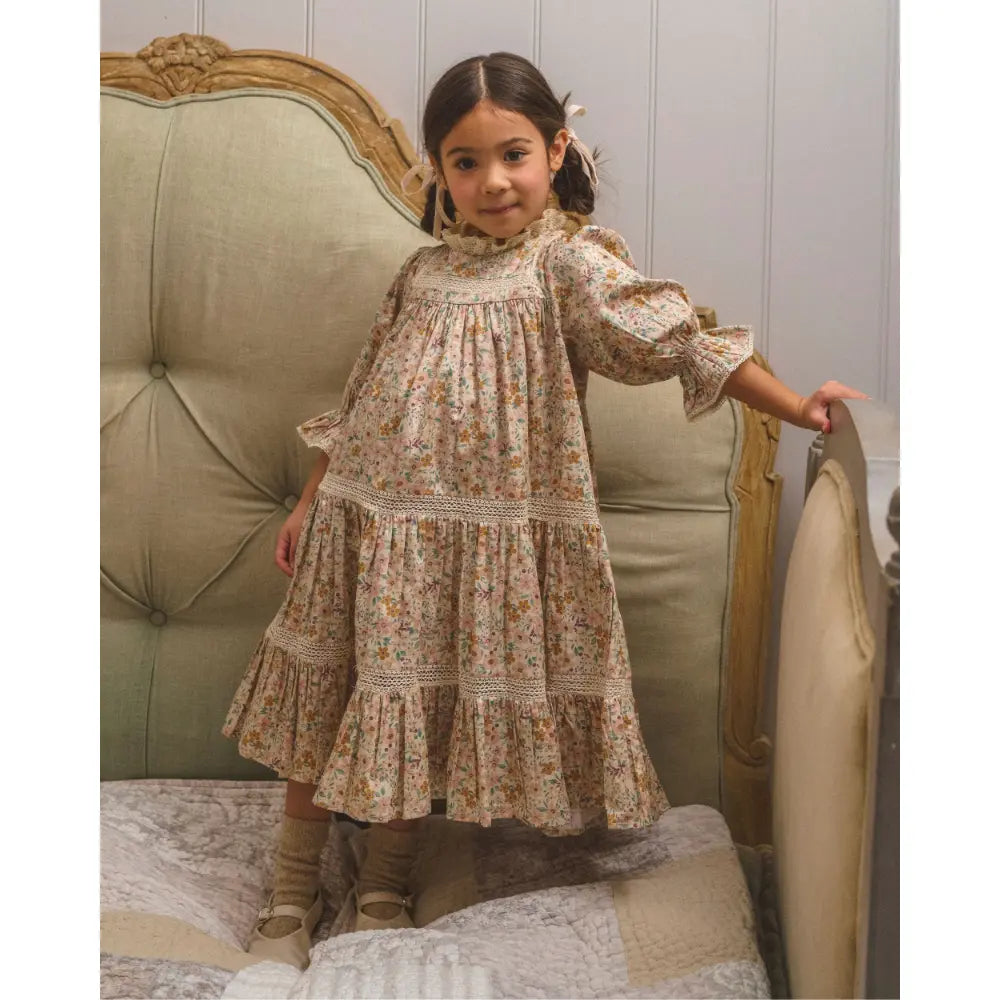 Early Sunday Lilly Dress - Floral print - 02Y