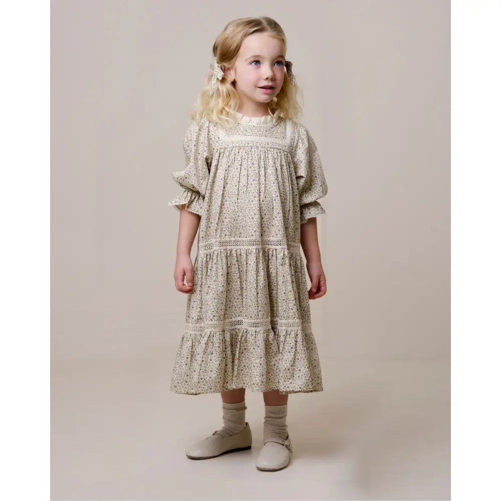 Early Sunday Lilly Dress - Miny Flowers print - 05Y