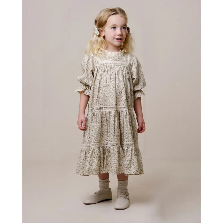 Early Sunday Lilly Dress - Miny Flowers print - 05Y