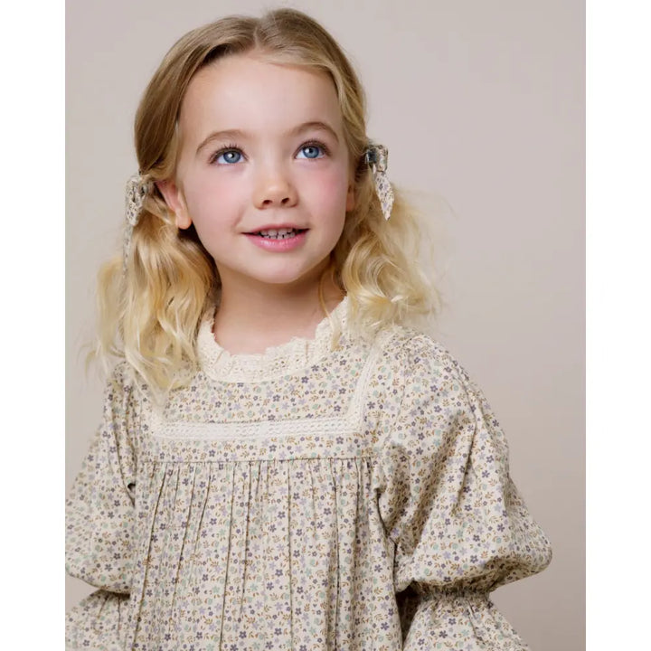 Early Sunday Lilly Dress - Miny Flowers print - 03Y