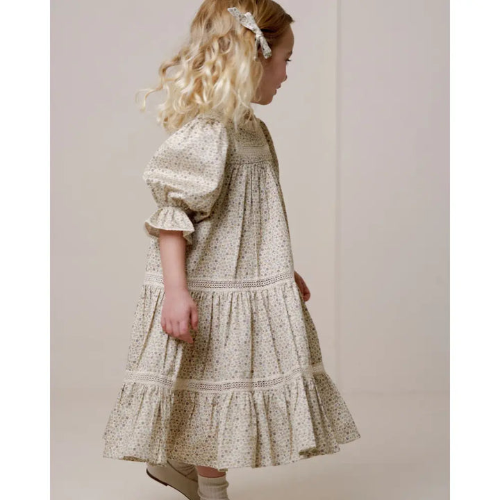 Early Sunday Lilly Dress - Miny Flowers print - 03Y