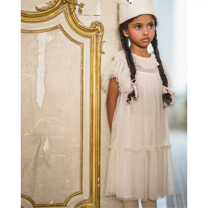 Early Sunday Aurelia Dress - Hazelnut Cream - 03Y