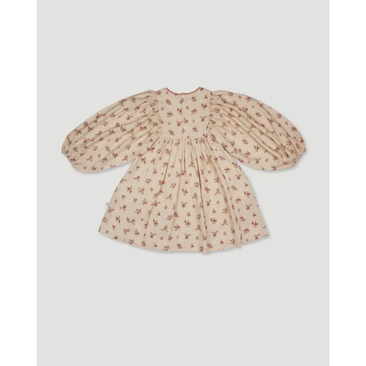 Early Sunday Belle Dress - Ditsy Bouquet Cream print - 03Y