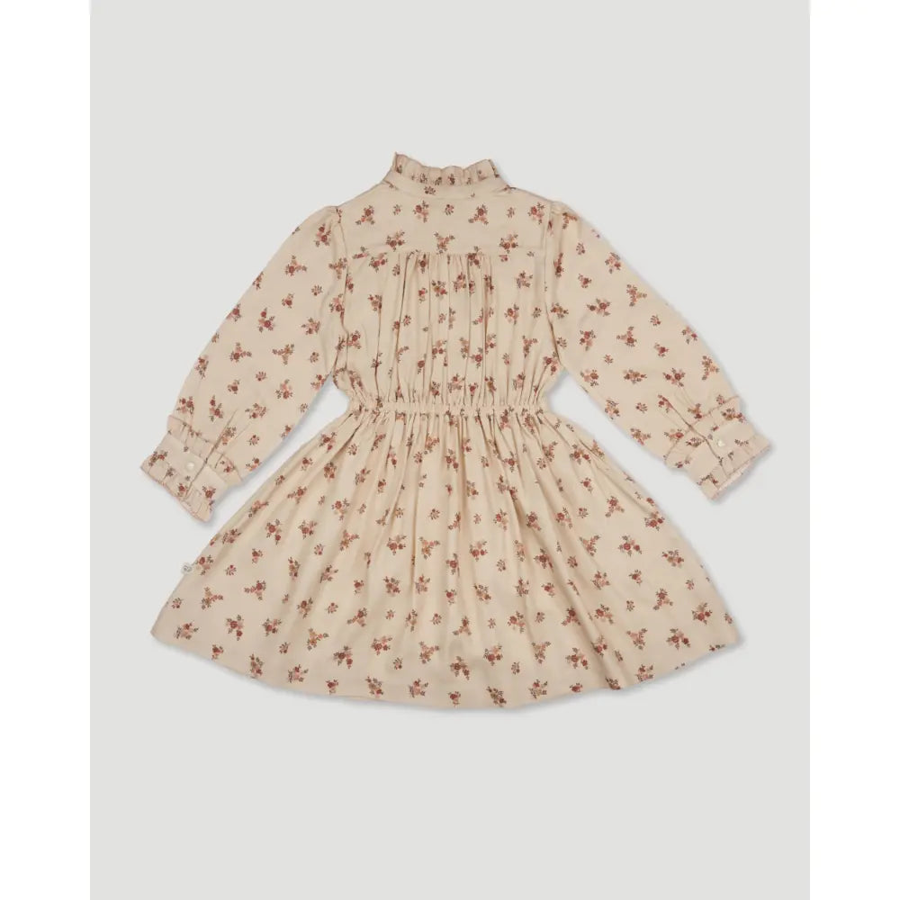 Early Sunday Dawn Dress - Ditsy Bouquet Cream print - 05Y