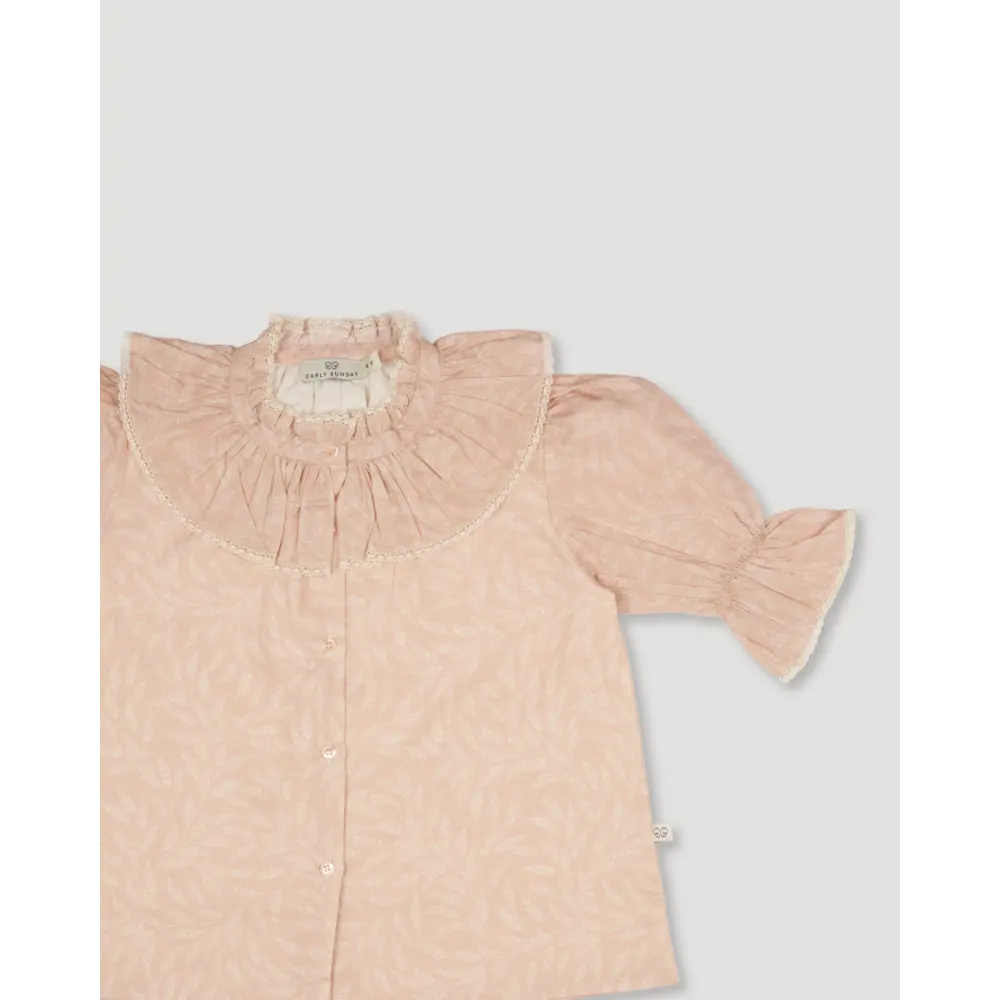 Early Sunday Ophelie Blouse - Feather print - 02Y