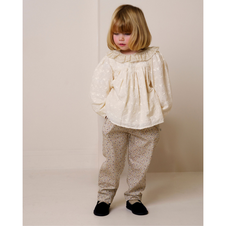 Early Sunday Rosa Blouse - Hazelnut Cream