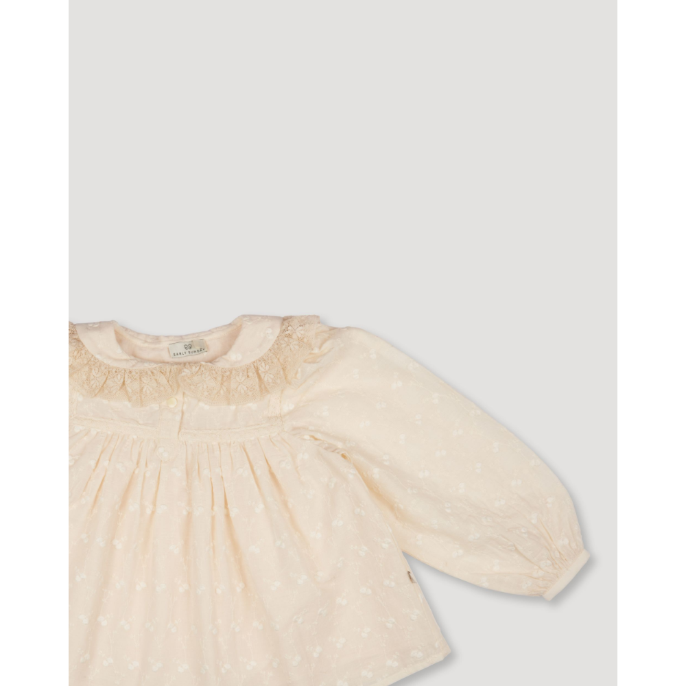 Early Sunday Rosa Blouse - Hazelnut Cream