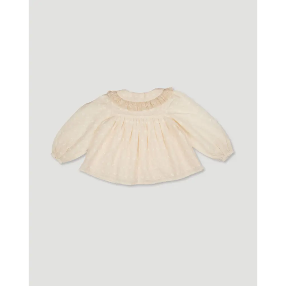 Early Sunday Rosa Blouse - Hazelnut Cream - 02Y