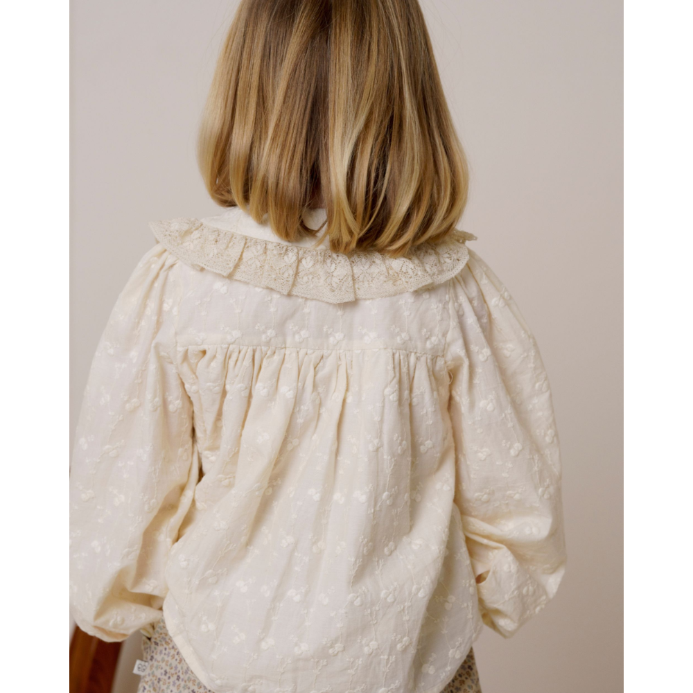 Early Sunday Rosa Blouse - Hazelnut Cream