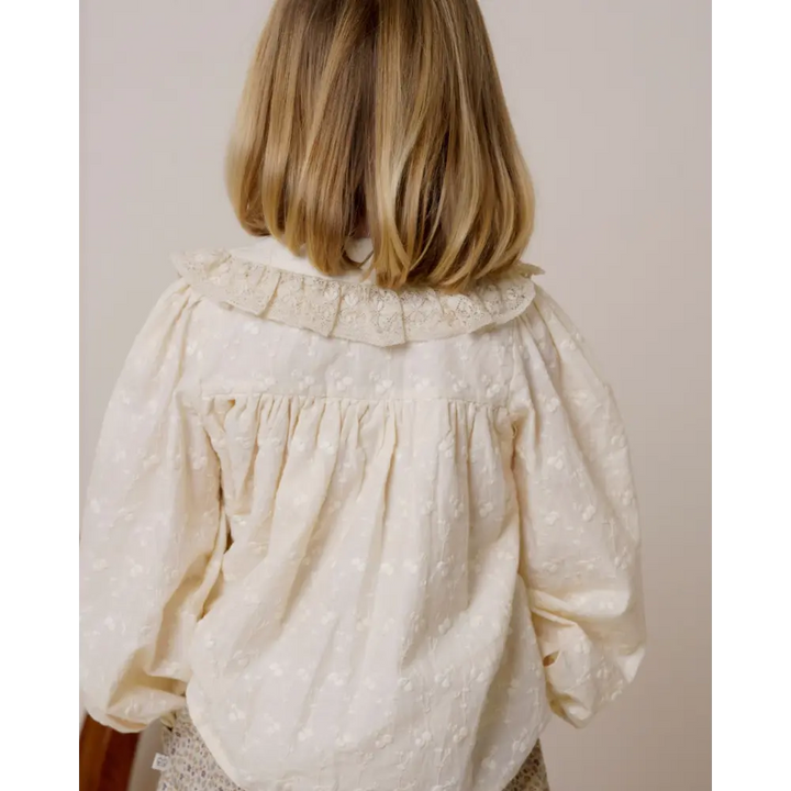 Early Sunday Rosa Blouse - Hazelnut Cream - 02Y
