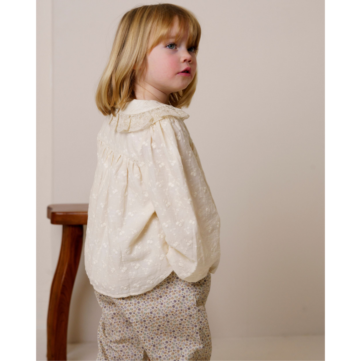 Early Sunday Rosa Blouse - Hazelnut Cream