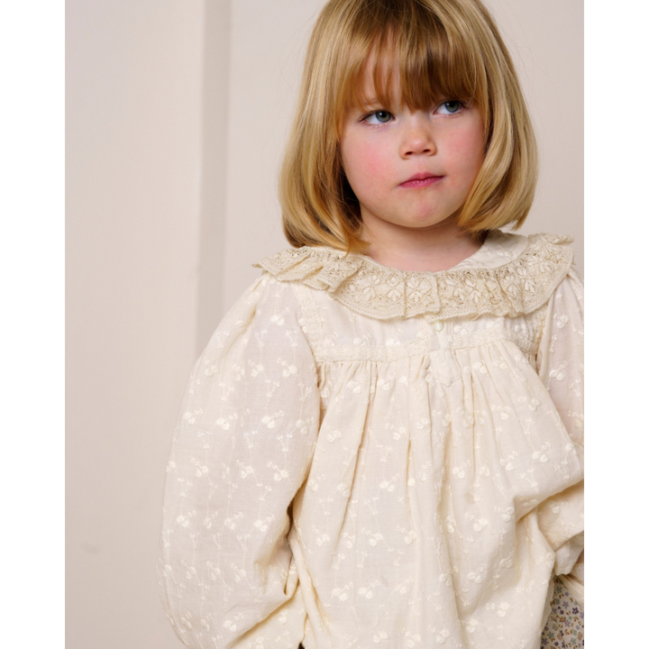 Early Sunday Rosa Blouse - Hazelnut Cream