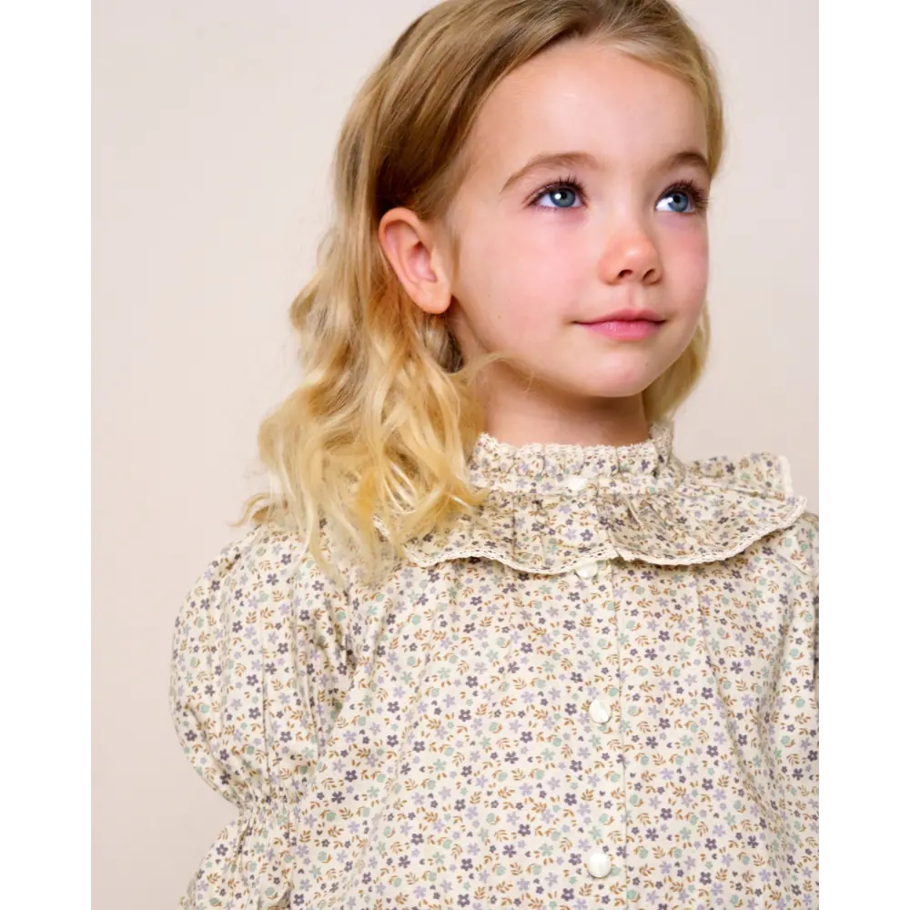 Early Sunday Ophelie Blouse - Miny Flowers print - 02Y