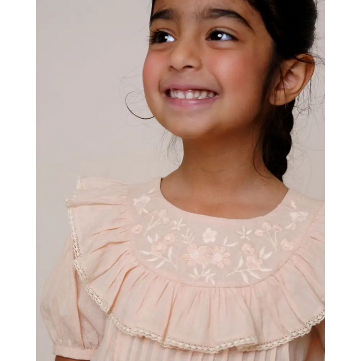 Early Sunday Amelia Blouse - Nude - 03Y